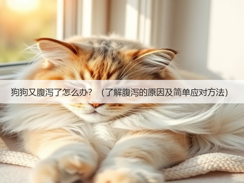 狗狗又腹泻了怎么办？（了解腹泻的原因及简单应对方法）